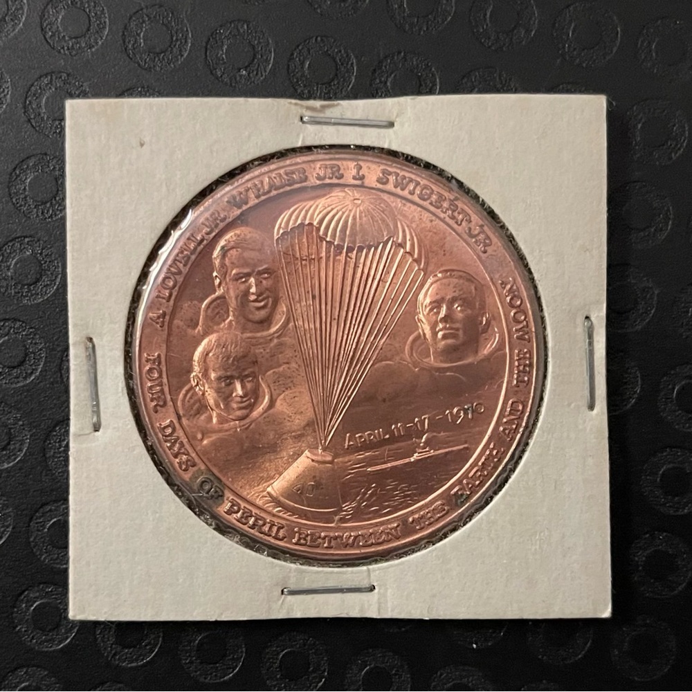 1970 Apollo 13 Commemorative Coin “Ex Luna Scientia”